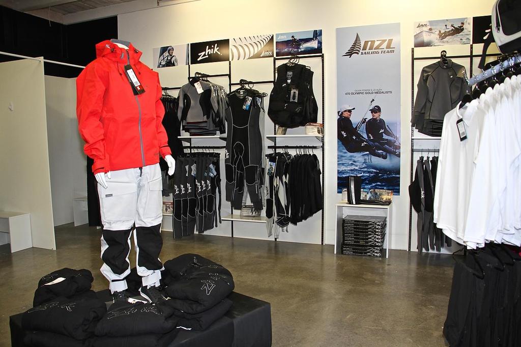 Zhik Ocean Racing kit displayed in the Zhik 